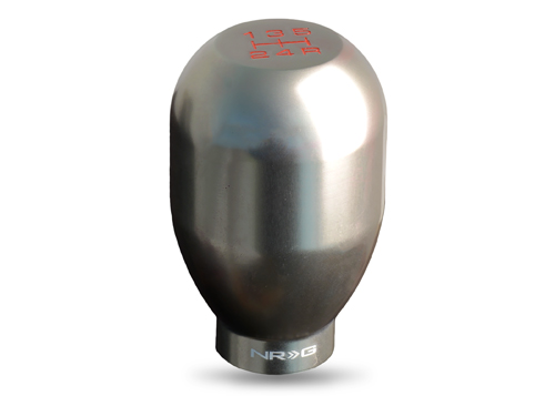 NRG Shift Knob 42mm - 5 Speed Titanium for Honda/Nissan