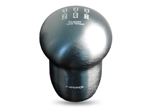 NRG  Super Low Down Shift Knob Universal Gun Metal