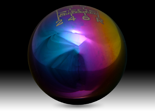 NRG Shift Knob Ball Type Multi-Color Heavy Weight 6 Speed Pattern Universal 1.1LBS/480g
