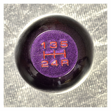 NRG Shift Knob 42mm - 5 Speed Green Purple Chameleon