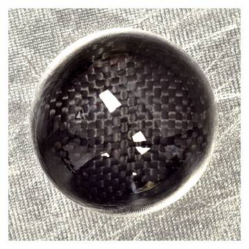 NRG Shift Knob Ball Style Universal Black Carbon Fiber