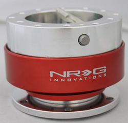 NRG  Quick Release Kit Gen 1.0 - Silver/Red