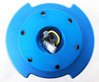 NRG  Quick Release Kit Gen 2.5 - Blue/Blue Ring