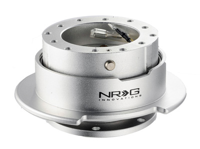 NRG  Quick Release Kit Gen 2.5 - Silver/Silver Ring