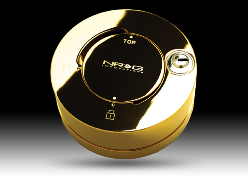 NRG  Quick Lock Chrome Gold Dip