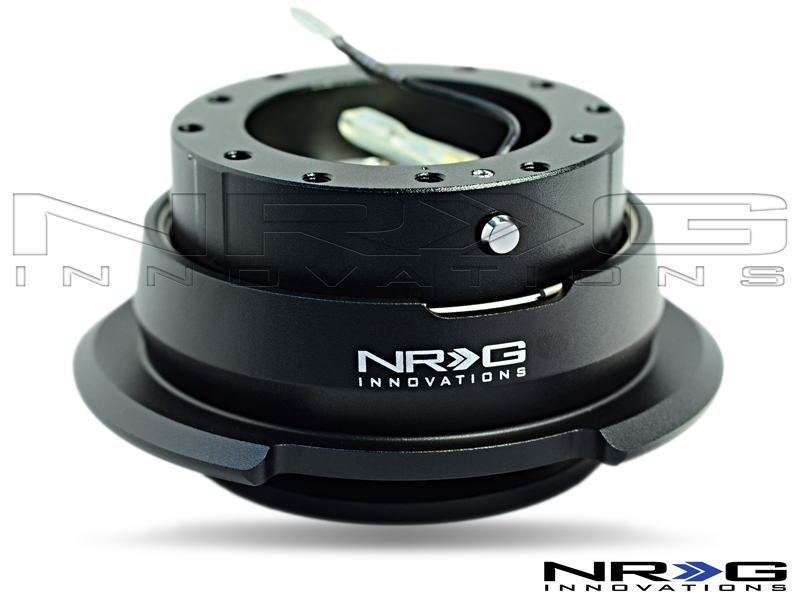 NRG  Quick Release Kit Gen 2.8 - Black/Black Ring