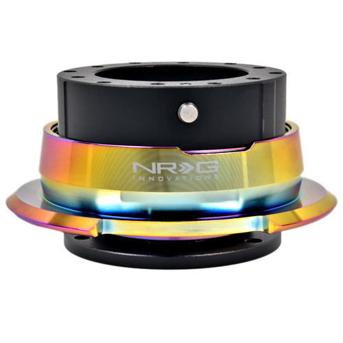 NRG  Quick Release Kit Gen 2.8 - Black Body/Titanium Chrome Ring