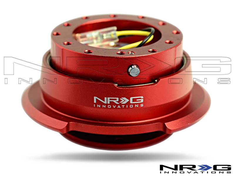 NRG  Quick Release Kit Gen 2.8 - Red/Red Ring
