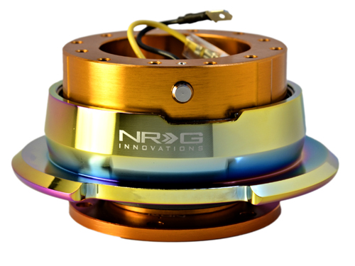 NRG  Quick Release Kit Gen 2.8 - Rose Gold Body/ Titanium Chrome Ring