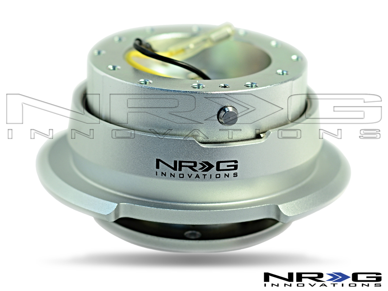 NRG  Quick Release Kit Gen 2.8 - Silver/Silver Ring