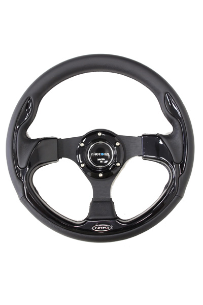 NRG  320mm Sport Steering Wheel w/ Black Trim