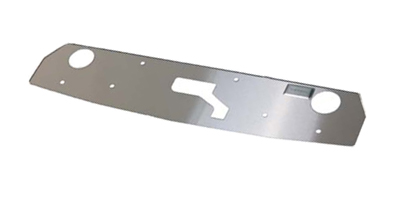 NRG Stainless Steel Air Diversion Panel 90-98 Mazda Miata (w/ Pop-up Headlamps)