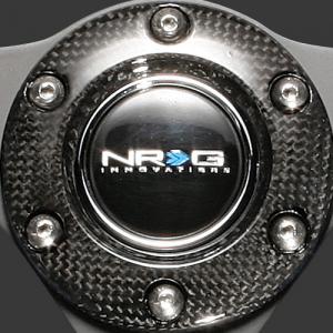 NRG  320mm Sport Steering Wheel w/ Real Carbon