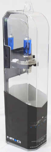 NRG Headlight Bulbs Xenon Super White H7 - Optics 12V 55W (Pair)