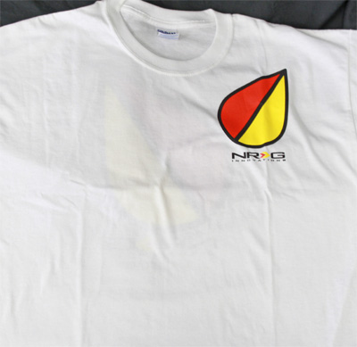 NRG  Elderly Driver Shirt - White