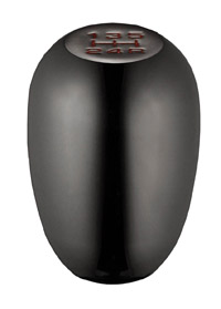 NRG Shift Knob 42mm - 5 Speed Black Chrome Heavy Weight Universal - (480g / 1.1lbs)