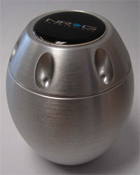NRG  Type-M Style Shift Knob Universal Silver