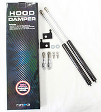 NRG Hood Damper Kit Carbon Fiber 04-06 Scion xA, xB, tC