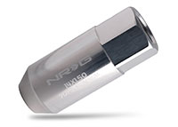 NRG 472 Series M14X1.5 Extended Lug Nut set 4 pc - T7075 - Silver