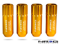 NRG 473 Series 7/16th Extended Lug Nut set 4  pc. - T7075 - Rose Gold