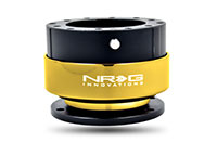 NRG  Quick Release Kit Gen 2.0 - Black Body/Chrome Gold Ring