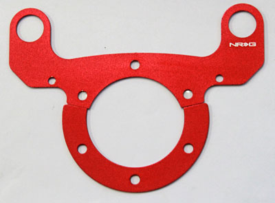 NRG  Steering Dual Switch - Extended Kit Red