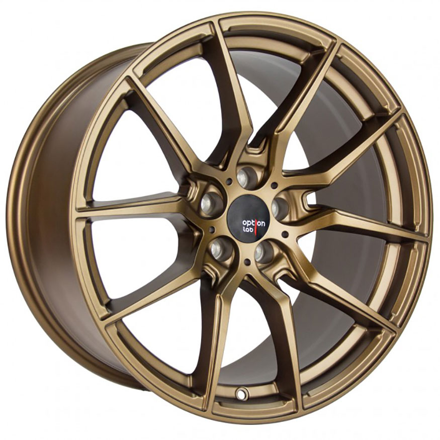 Optionlab R716 Wheel Rim 18x9.5 5x100 ET35 73.1 Formula Bronze