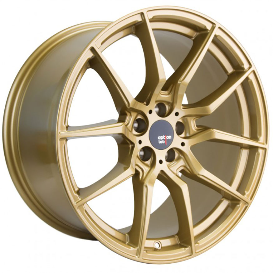 Optionlab R716 Wheel Rim 18x9.5 5x114.3 ET35 73.1 Top Secret Gold