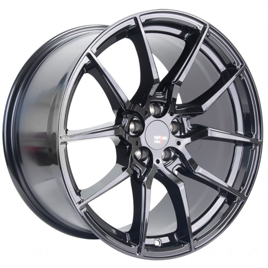 Optionlab R716 Wheel Rim 18x9.5 5x114.3 ET35 73.1 Gotham Black