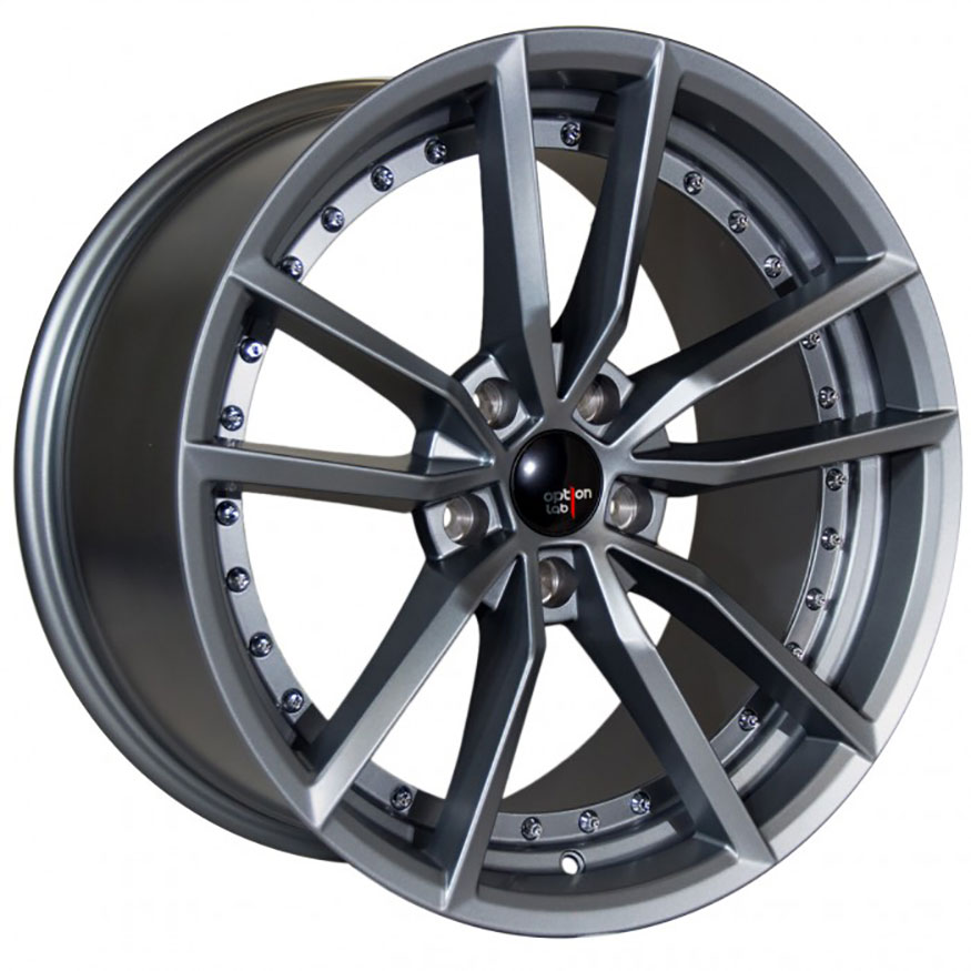 Optionlab S409 Wheel Rim 18x9.5 5x114.3 ET35 73.1 Cobble Stone Grey