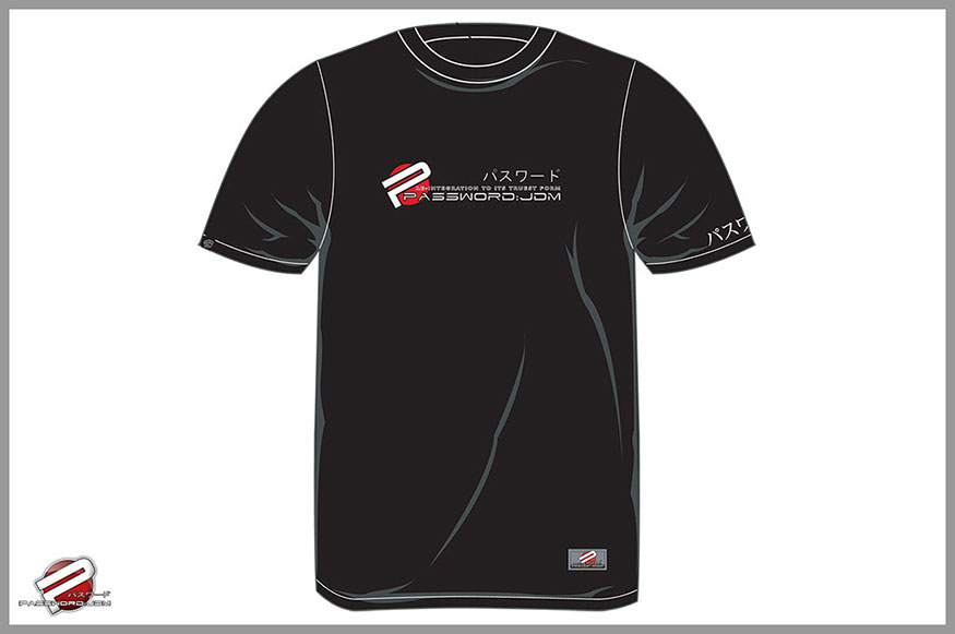 Password:JDM SHIRT "RE-INTEGRATION" COLOR - BLACK 