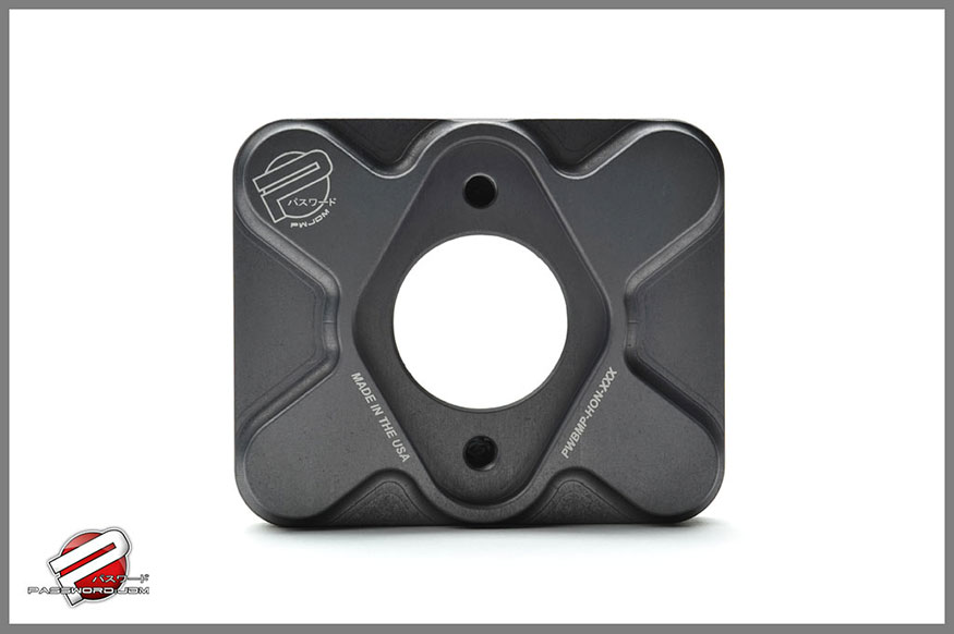 Password:JDM Brake Booster Delete Plate, Black Honda / Acura 