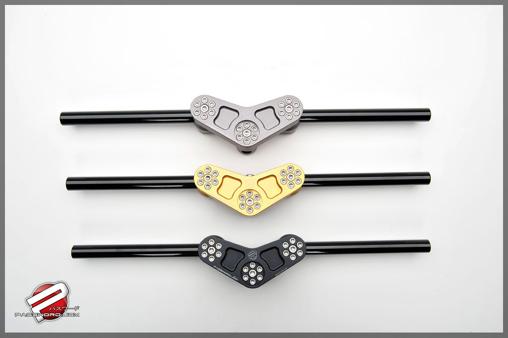 Password:JDM Kamikaze Handlebar Gunmetal 13" bars Honda Ruckus 