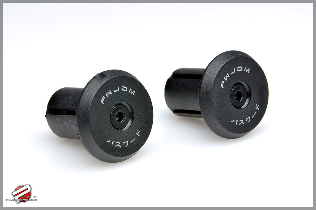 Password:JDM Handlebar end plugs, Black Honda Ruckus 