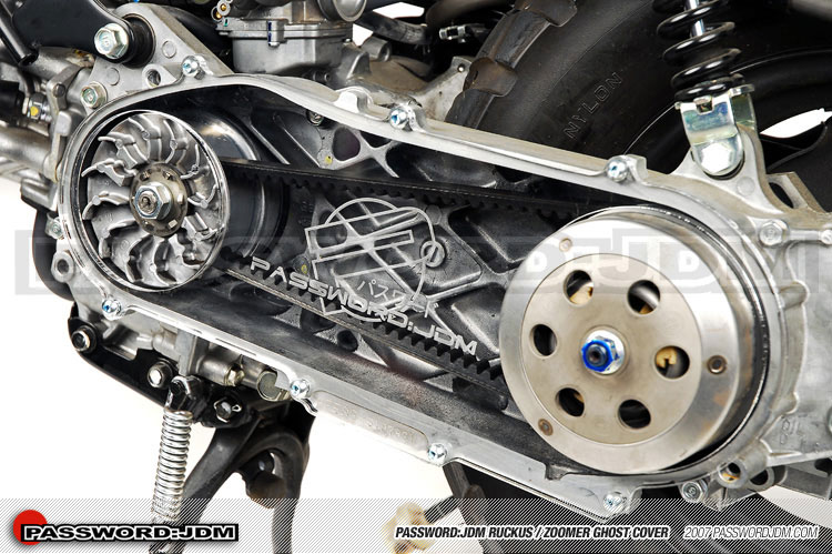 Password:JDM Variant Ghost Cover, Smoked Honda Ruckus 