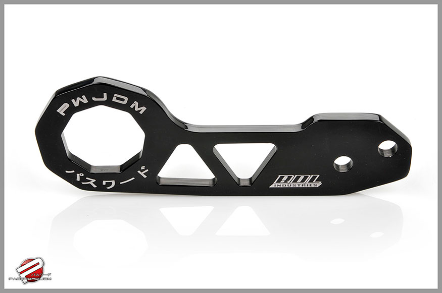 Password:JDM Rear Tow Hooks, Black 