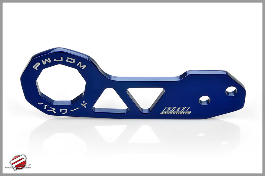 Password:JDM Rear Tow Hooks, Blue Scion tC 2011+