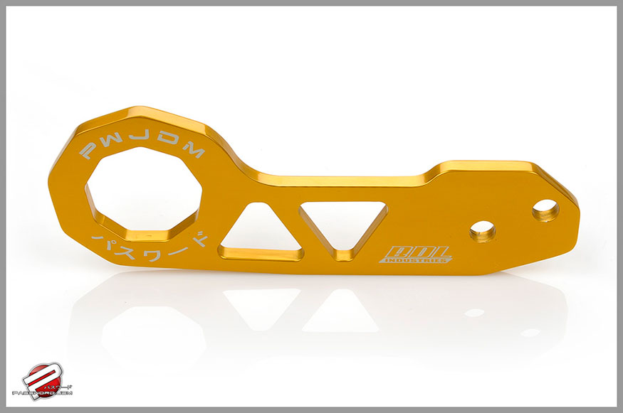 Password:JDM Rear Tow Hooks, Gold Scion tC 2011+