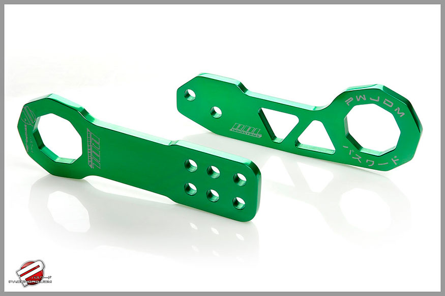 Password:JDM Rear Tow Hooks, Green 