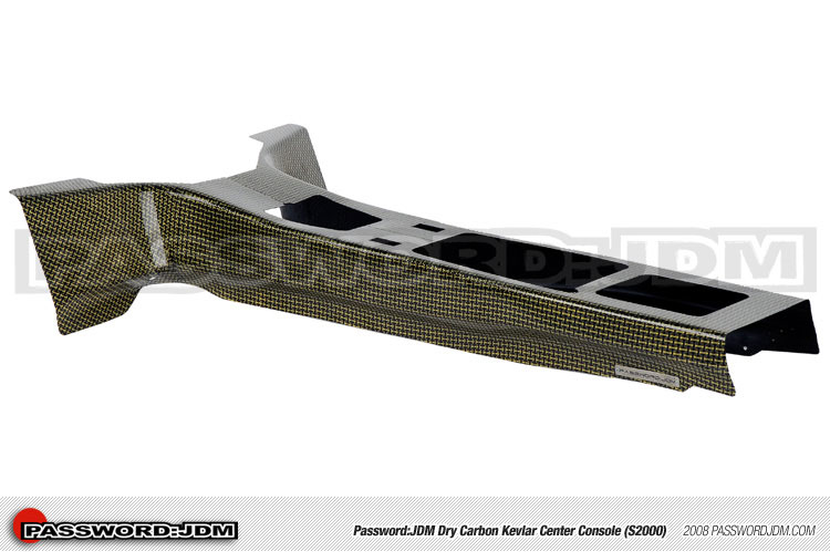 Password:JDM Honda 2006+ AP2 S2000 Center Console, Carbon Kevlar 