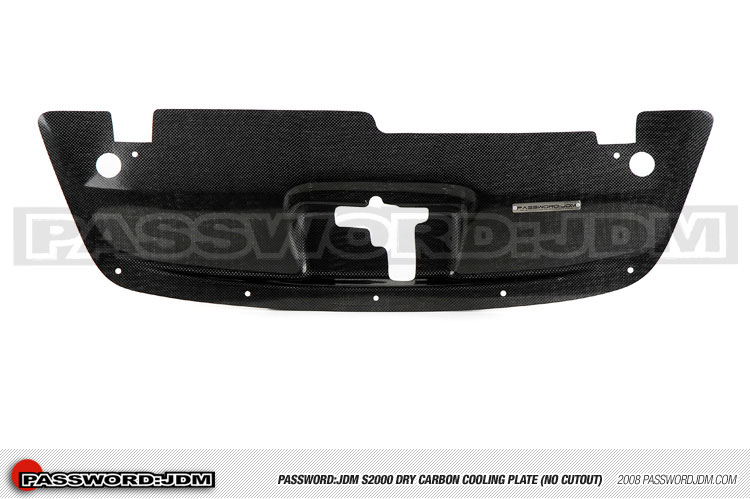 Password:JDM Honda 2000-2009 S2000 Dry Carbon Cooling Plate (No Cutout) 