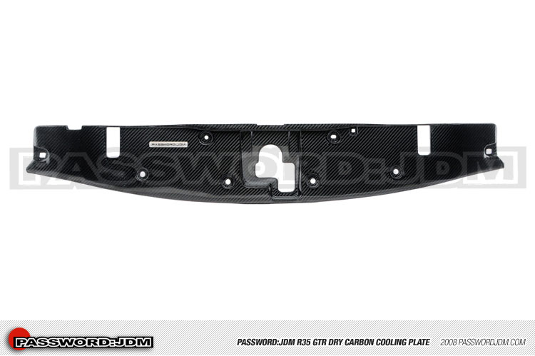 Password:JDM Carbon Fiber Radiator Cooling Panel Nissan GTR 