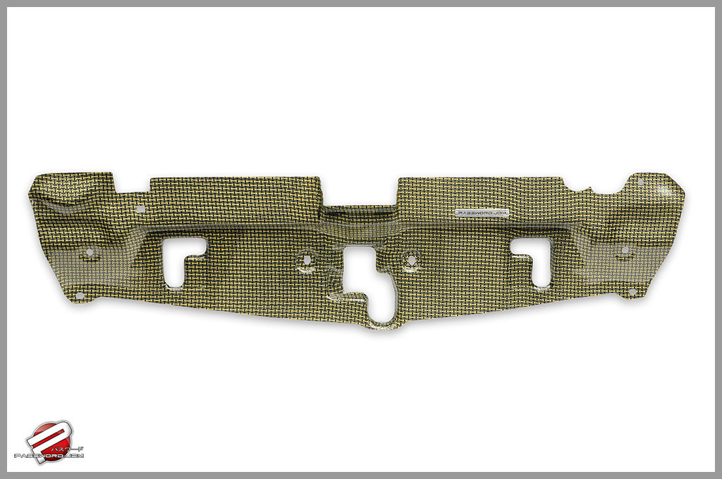 Password:JDM Nissan 370Z Radiator Cooling Panel / Cooling Plate Carbon Kevlar 