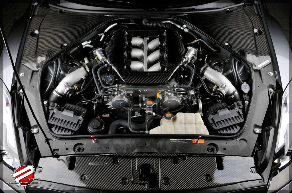 Password:JDM Carbon Fiber Engine Compartment Covers Nissan GTR 