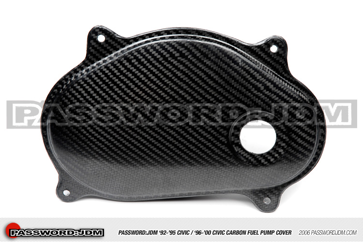 Password:JDM CARBON FIBER FUEL PUMP COVER All 1992-2000 Honda Civic EG / EK 