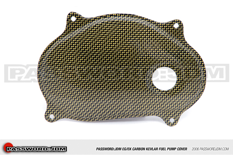 Password:JDM CARBON KEVLAR FUEL PUMP COVER All 1992-2000 Honda Civic EG / EK 