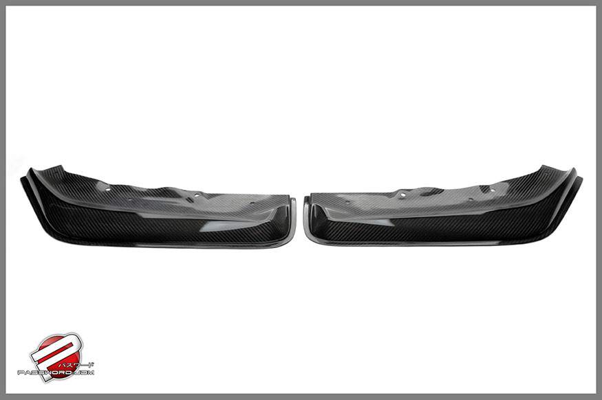Password:JDM Carbon Fiber 2pc Front Splitter Kit Type 1, FR-S Scion 