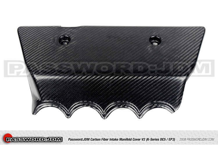 Password:JDM Carbon Fiber Intake Manifold Cover DC5/EP3, V2 with cutout 