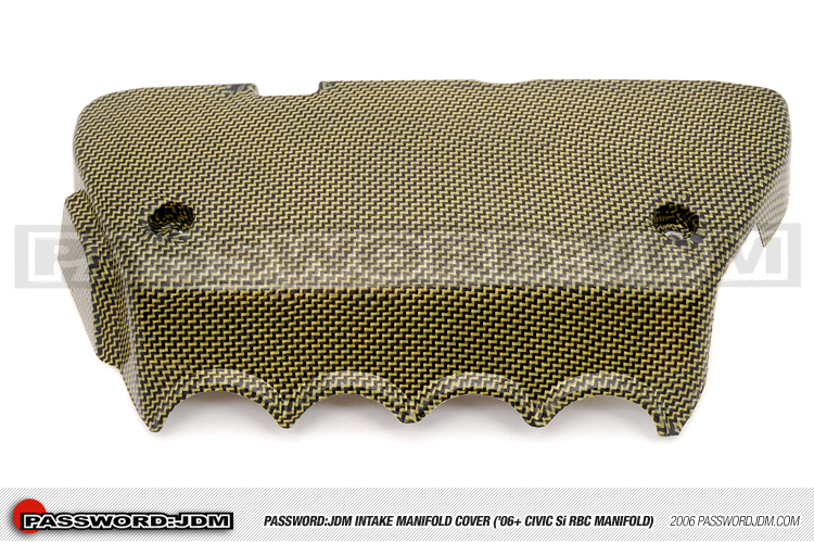 Password:JDM Carbon Kevlar Intake Manifold Cover 06-11 Civic SI (RBC Intake Manifold) 