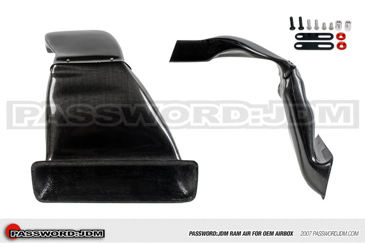 Password:JDM Honda 2000-2009 S2000 Scoop & Snorkel to stock airbox Carbon Fiber 
